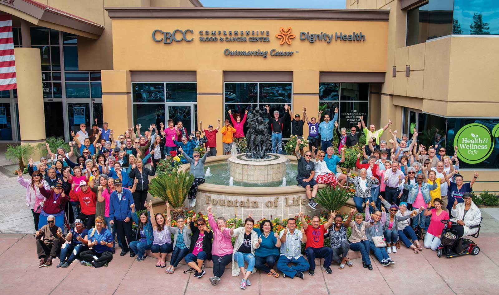 Cancer Survivor Group Photo 2018